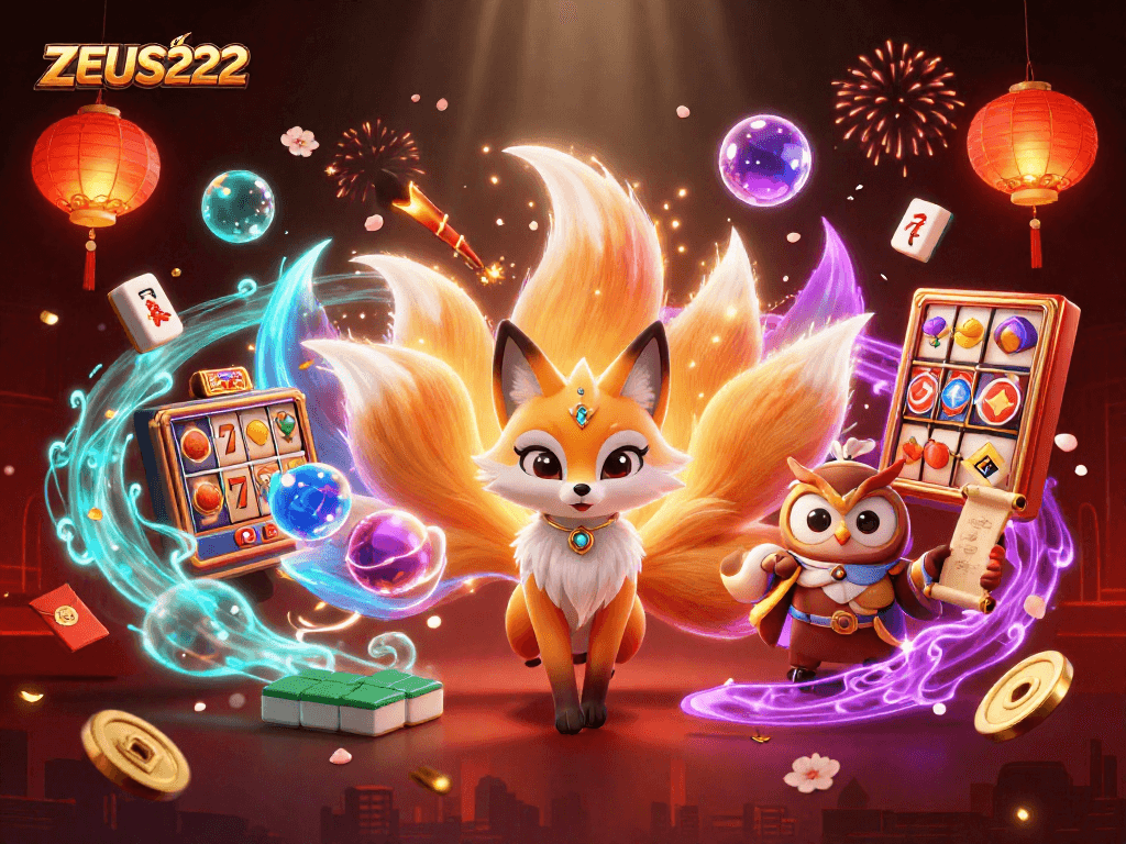 Experience exciting gameplay at ZEUS222 with vibrant slot action featuring Kakek Zeus and mystical elements.