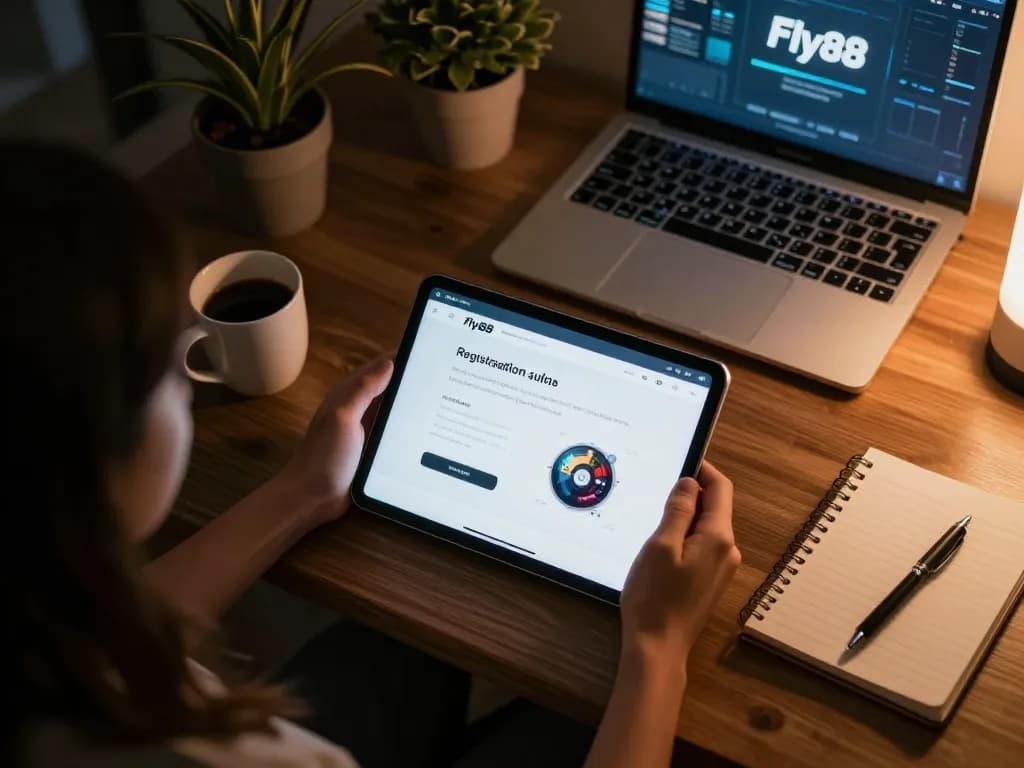 Engaging in fly88 đăng nhập on a cozy tablet setup showcases personal gaming strategy.