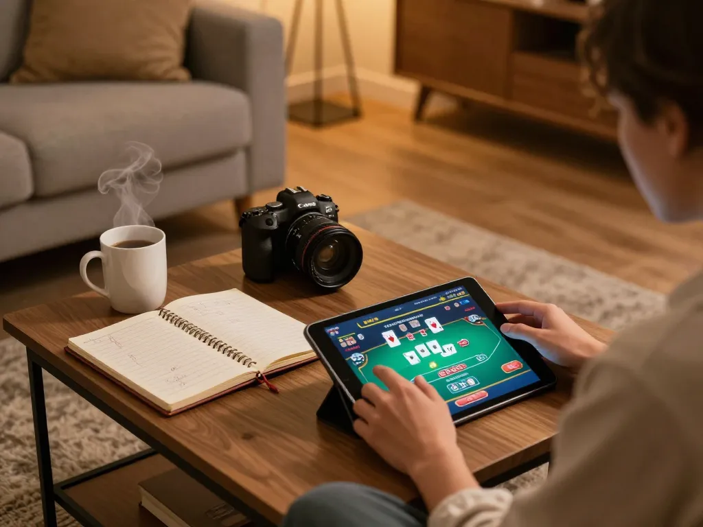 Engaging in online gaming at home with casino non aams con neteller payment options displayed.