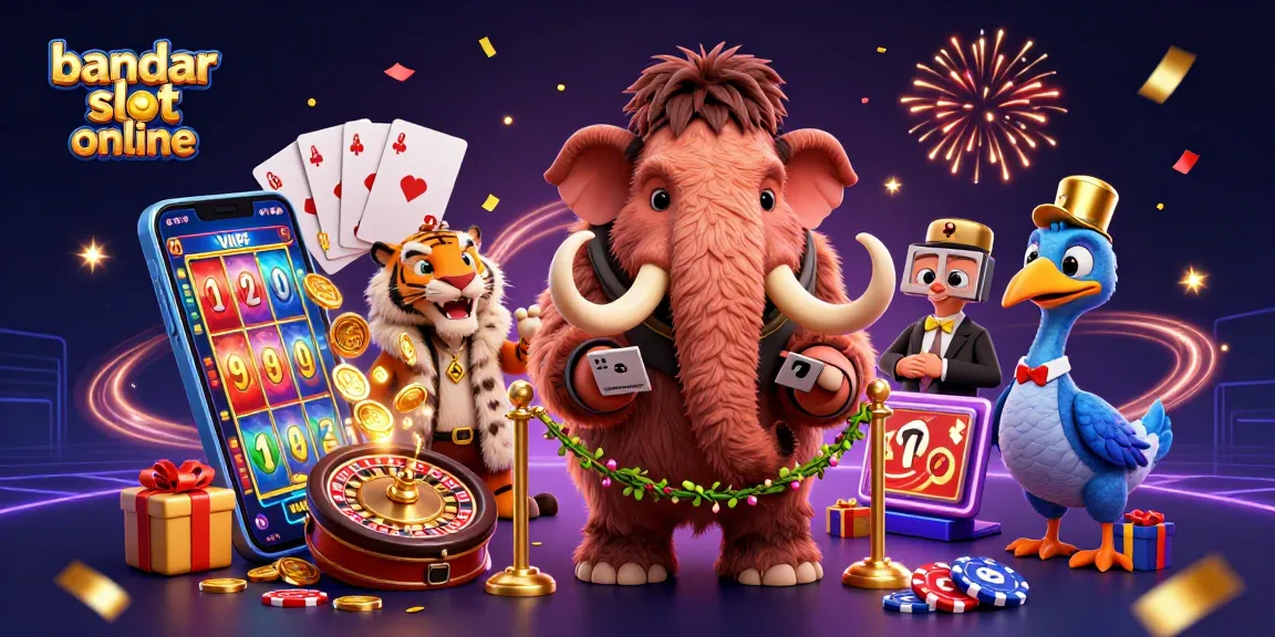 Experience excitement at bandar slot online with vibrant characters, lively games, and thrilling action.