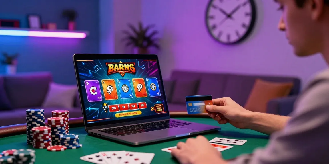 Player exploring best credit card casinos at https://mhfe.org.uk in a vibrant gaming environment.