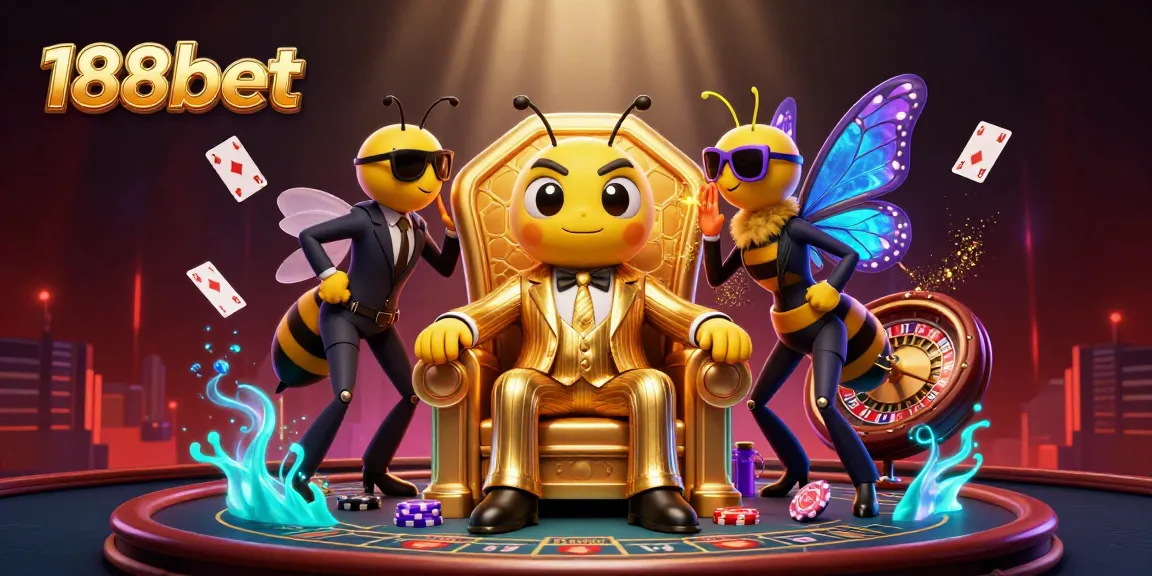 Engage with 188bet as vibrant casino characters bring the gaming experience alive.