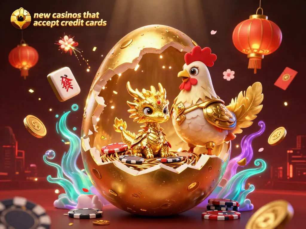 Discover exciting new casinos that accept credit cards and unlock thrilling gaming opportunities with golden rewards.