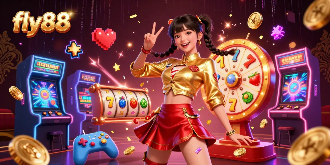 Experience thrilling wins at FLY88 with colorful jackpot slots, a dynamic gaming atmosphere, and engaging interactions.