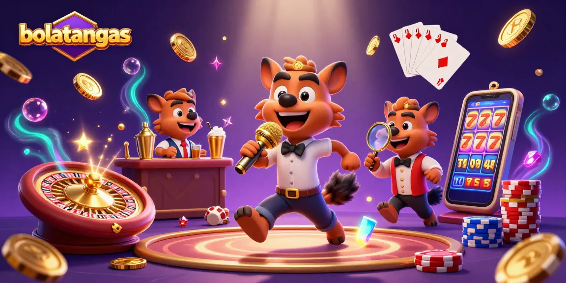 Experience the excitement at bolatangkas with 3D hyenas bringing comedy and fun to the casino atmosphere.