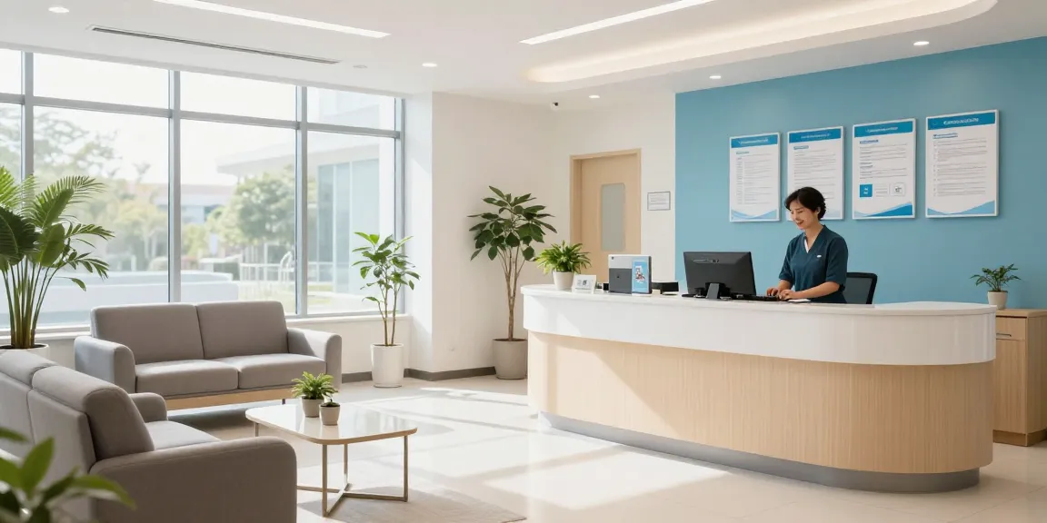 Telehealth insurance plans offering accessible medical services, patient care in a modern health clinic setting.