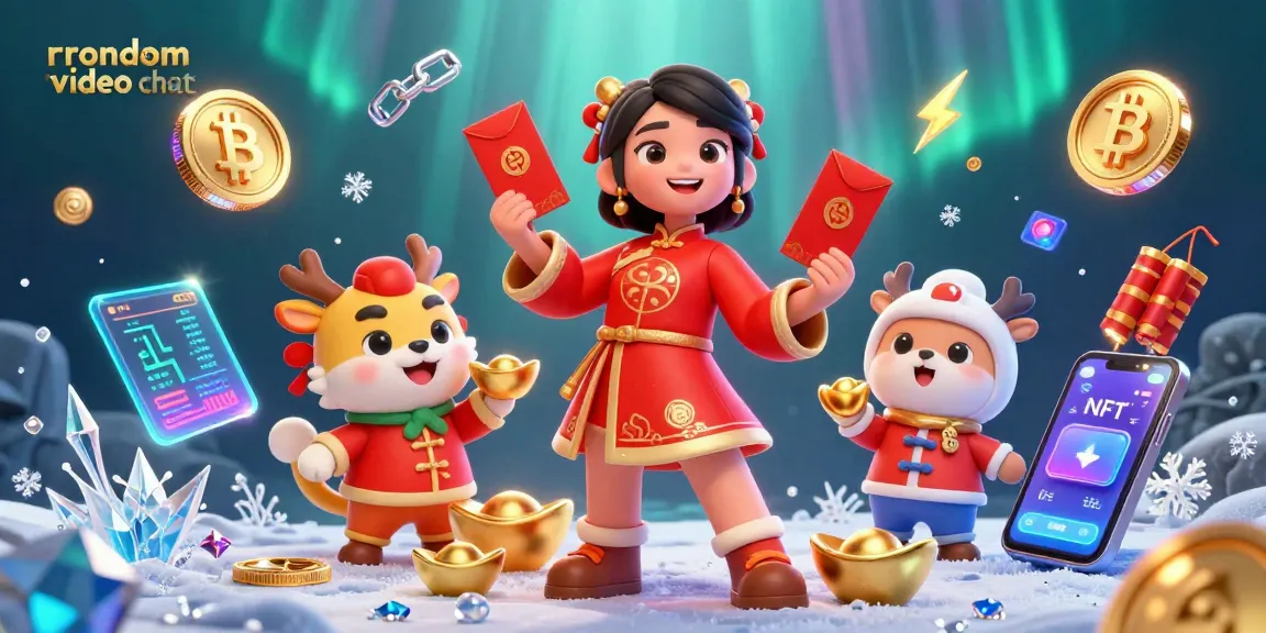 Engage in random video chat with dynamic characters immersed in vibrant casino elements.