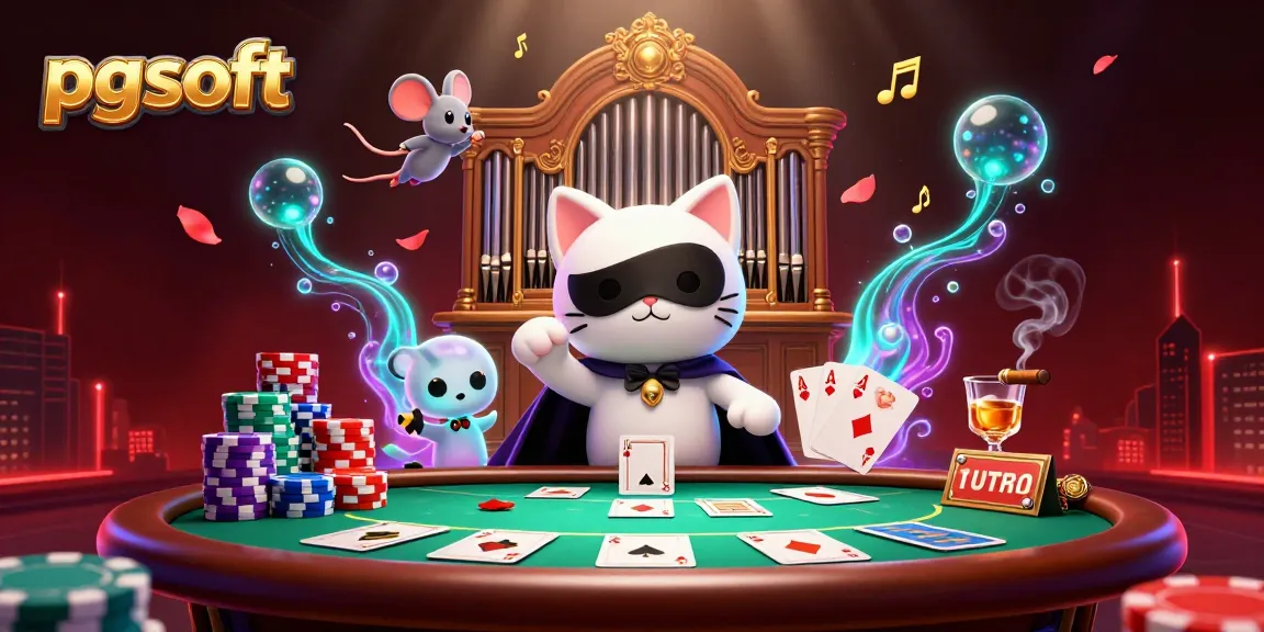 Experience the enchantment of pg soft games with a vibrant casino scene full of action.