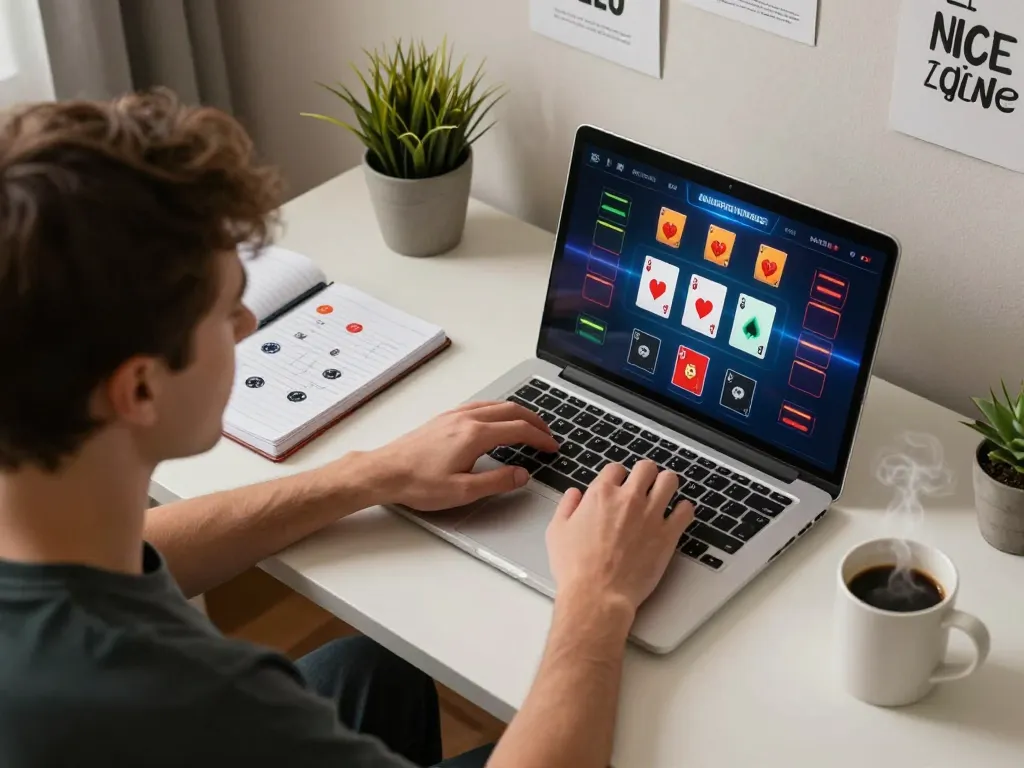 Engaging player at home using Canada online casinos reddit to enhance poker strategies