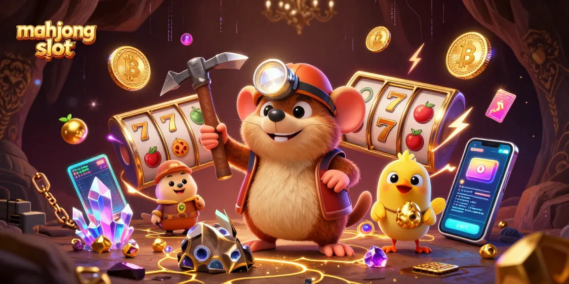 Activate your luck and win big with the mahjong slot treasures in this exciting scene!
