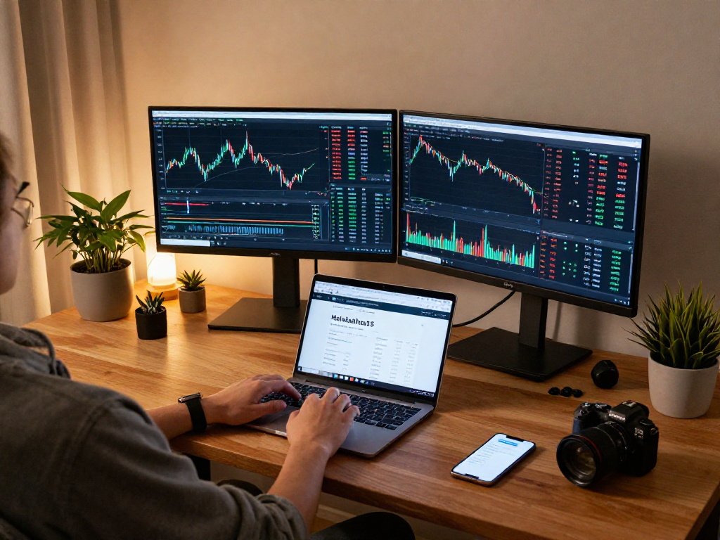 MetaTrader 5 官网实时外汇交易界面与市场深度分析，专业交易者工作环境