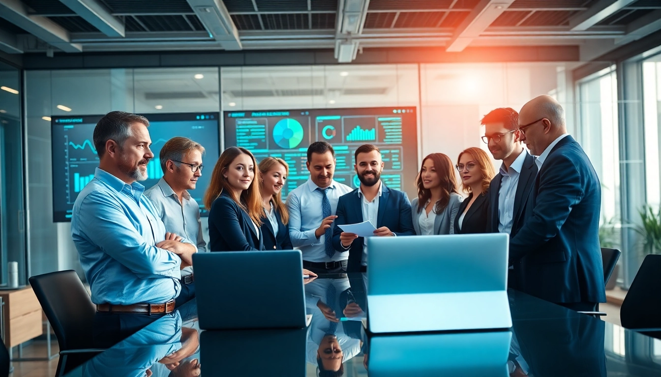 Boost your business with expert managed IT services Lakeland in a dynamic team setting.