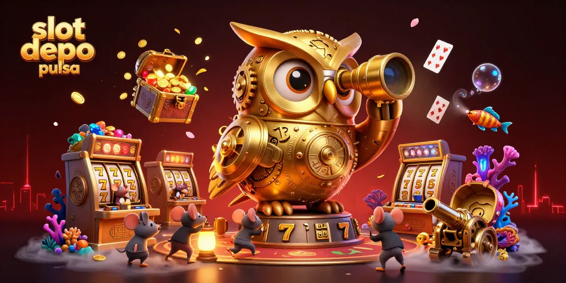 Slot depo pulsa menawarkan permainan slot menarik dengan visual mendebarkan.