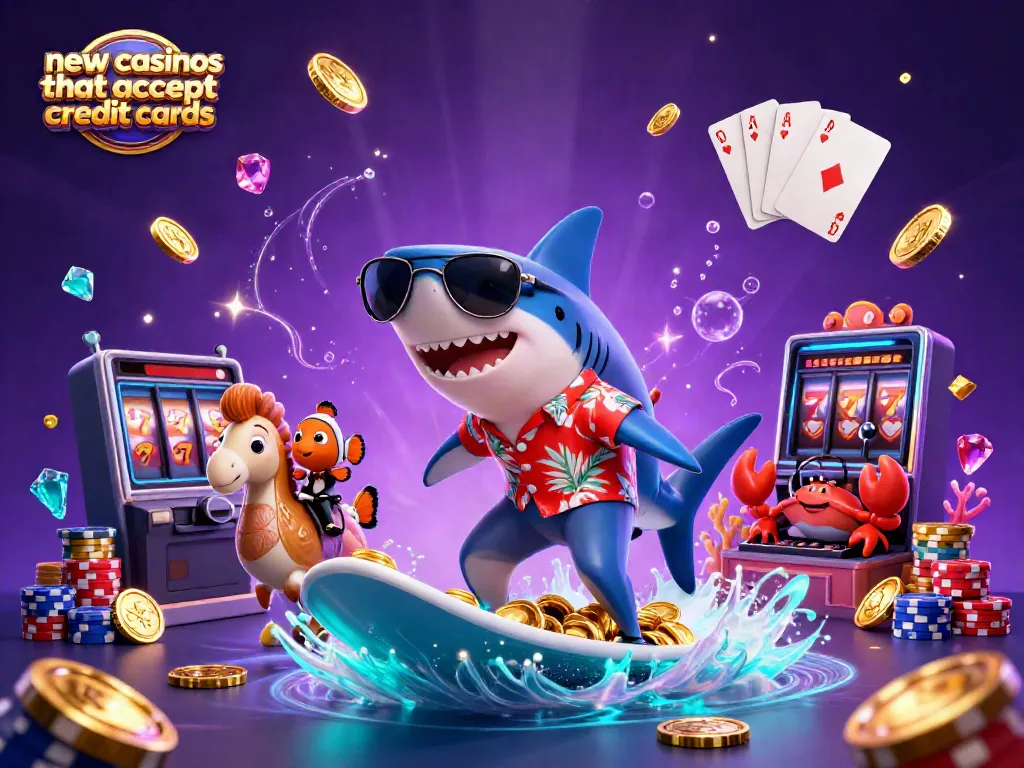 Win big at new casinos that accept credit cards with fast deposits and exciting games.