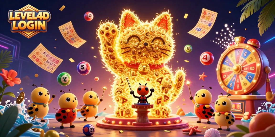 Mengakses LEVEL4D LOGIN, para pemain menikmati potensi menang mingguan dengan warna-warni bola lotere dan hadiah besar