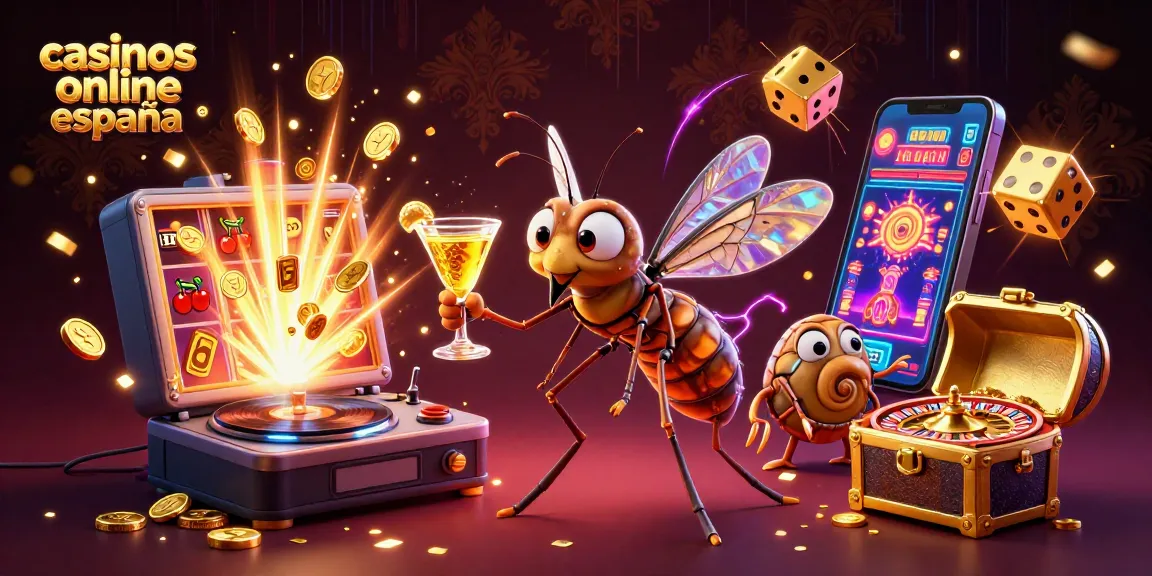 Disfruta de emocionantes juegos en los mejores casinos online España con esta vibrante ilustración 3D.