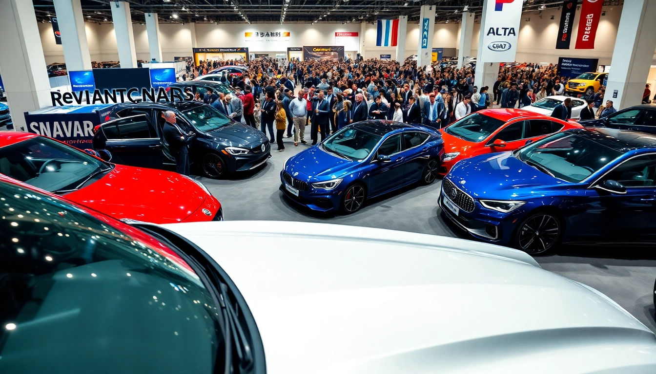 Experience the excitement of the Auto Cars Show with dynamic displays and enthusiastic attendees.