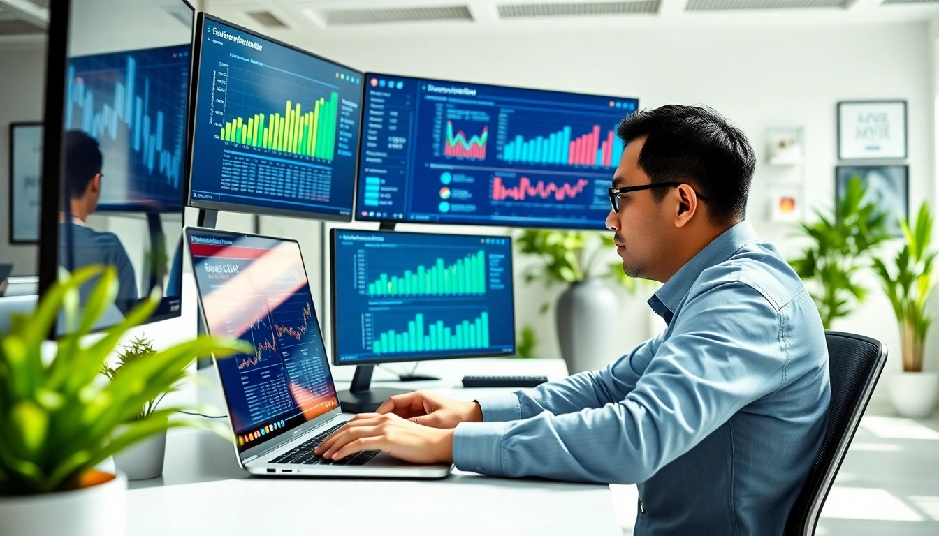 Engaging image showing a Malaysia SEO expert analyzing data to improve local business strategies.