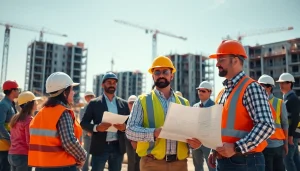 Aspiring New Jersey Construction Manager inspecting a construction site for quality control.