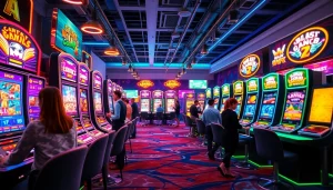 Menampilkan pengalaman bermain mpo online casino dengan pemain aktif dan mesin slot modern.