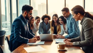 Explore dynamic interactions while searching for sales jobs near me in an engaging office environment.