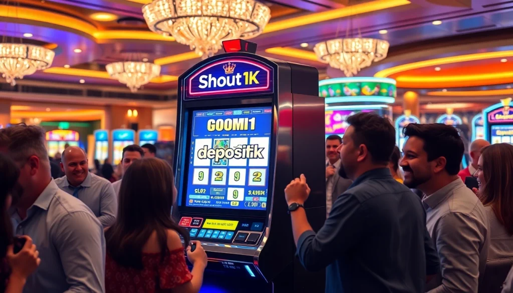 Menang besar di slot deposit 1k dengan mesin slot yang menarik dan pemain yang bersemangat.