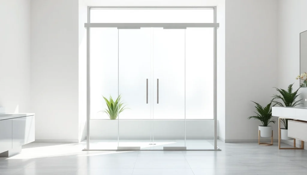 Enhance your bathroom with sleek glass shower doors that combine elegance and functionality.