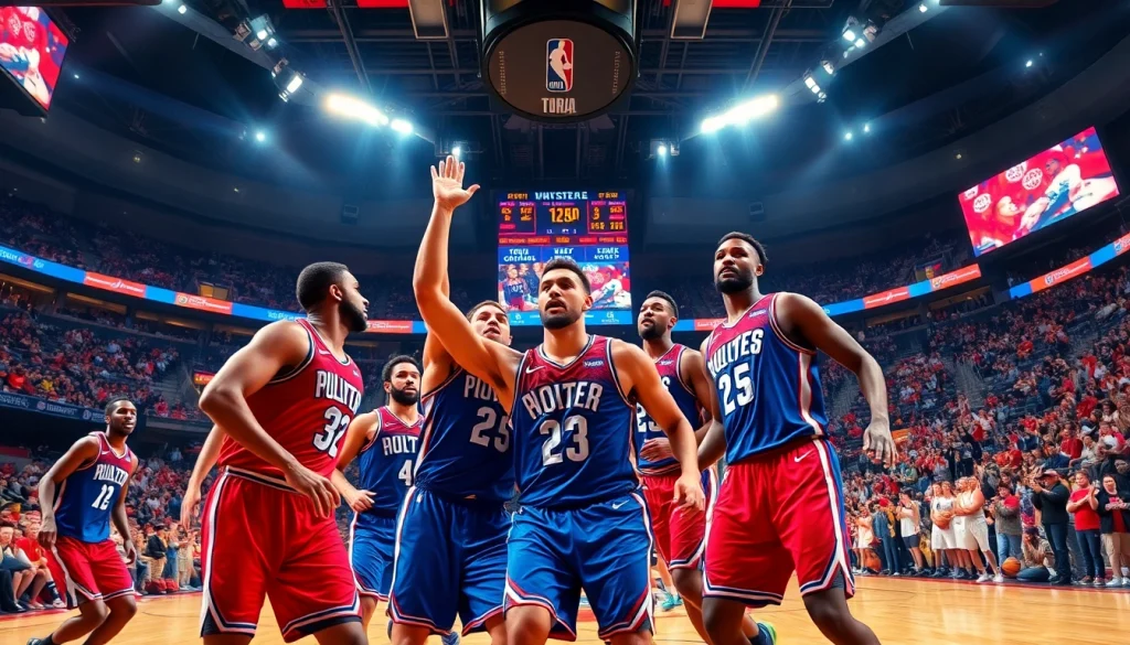 ดูบาสสด กับนักบาสเกตบอลในสนามแข่งขันที่เต็มไปด้วยความตื่นเต้น