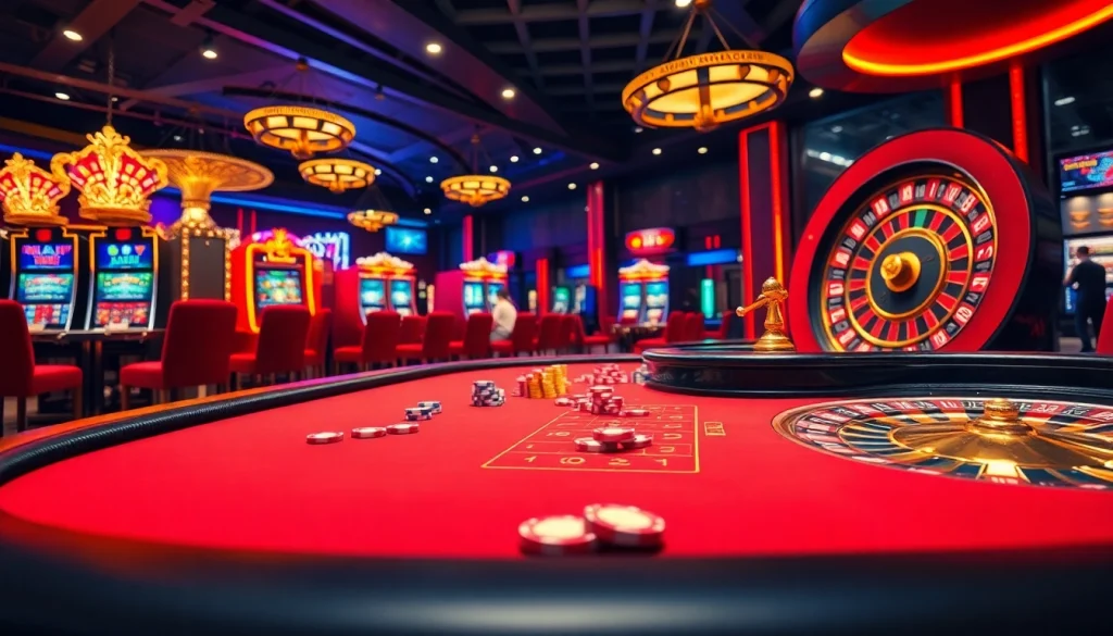 Vivez l'excitation au meilleur casino en ligne 2026 avec des tables de jeu vibrantes et des machines à sous spectaculaires.