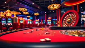 Vivez l'excitation au meilleur casino en ligne 2026 avec des tables de jeu vibrantes et des machines à sous spectaculaires.