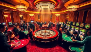 Découvrez l'excitation du meilleur casino en ligne 2026 avec des tables luxueuses et des machines à sous vibrantes.