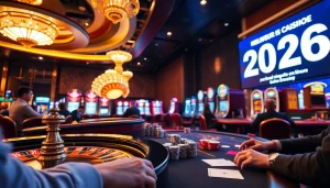 Découvrez l'adrénaline au meilleur casino en ligne 2026, avec des tables luxueuses et des jeux excitants.