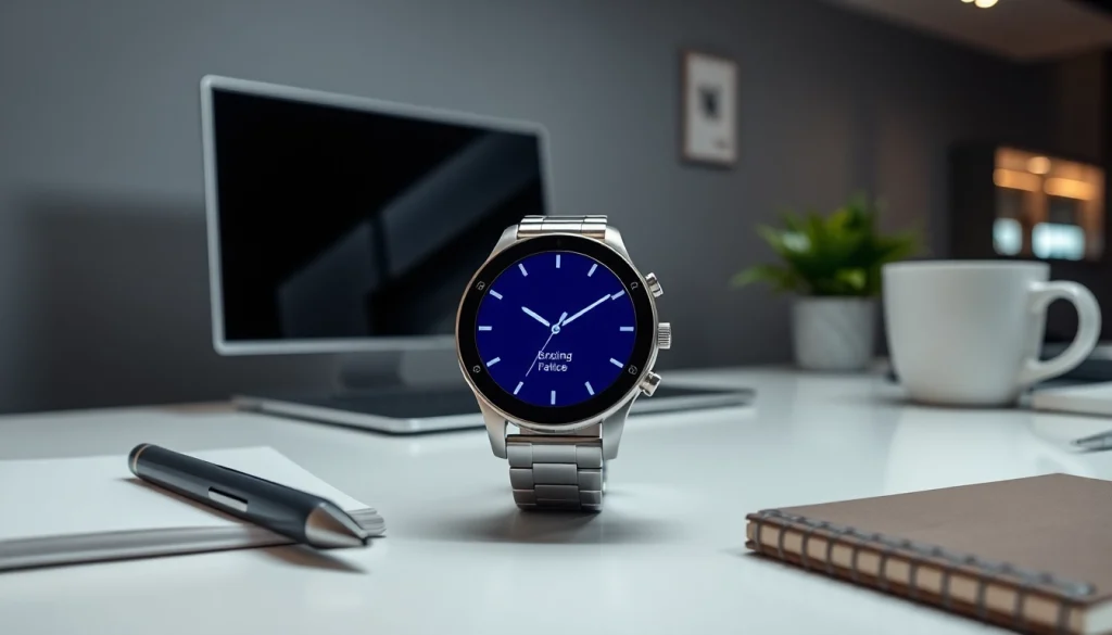 Experience the Finesse Smart Watch highlighting its sleek design and advanced features.