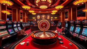 Vivez l'excitation au meilleur casino en ligne 2026 avec une action de jeu dynamique et un environnement luxueux.