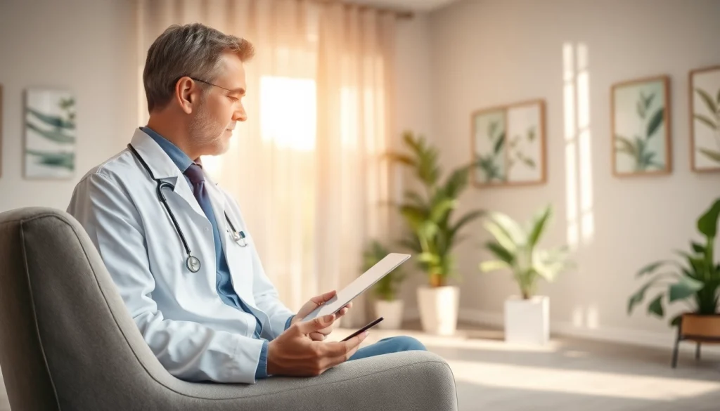 Anxiety symptoms explored in a comfortable therapy room highlighting a mental health professional.