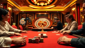 Vivez l'excitation au meilleur casino en ligne 2026 avec un jeu de poker dynamique et une roulette.